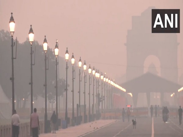 Visual from Kartavya Path, India Gate. (Photo/ANI)