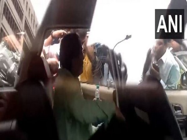 Jyotipriya Malick brought to hospital (Photo/ANI)