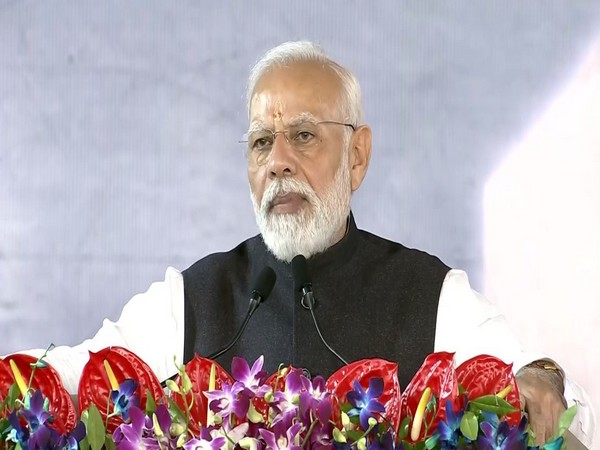 Prime Minister Narendra Modi at Chitrakoot (Photo/ANI)