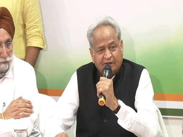 Rajasthan CM Ashok Gehlot (Photo/ANI)