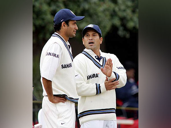 Irfan Pathan and Sachin Tendulkar (Photo: Sachin Tendulkar/X)