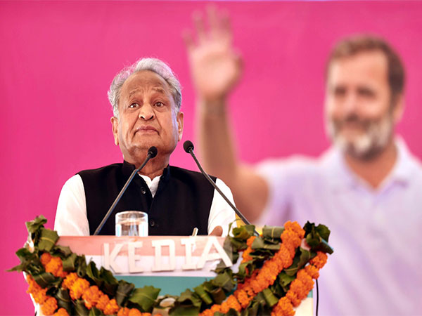 Rajasthan Chief Minister Ashok Gehlot (File Photo/ANI)