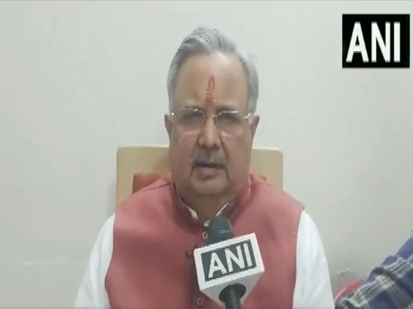 Former Chhattisgarh Chief Minister Raman Singh (File Photo/ANI)