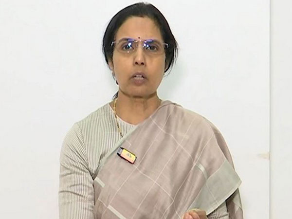 TDP chief Chandrababu Naidu's wife, Nara Bhuvaneswari (File Photo/ANI)