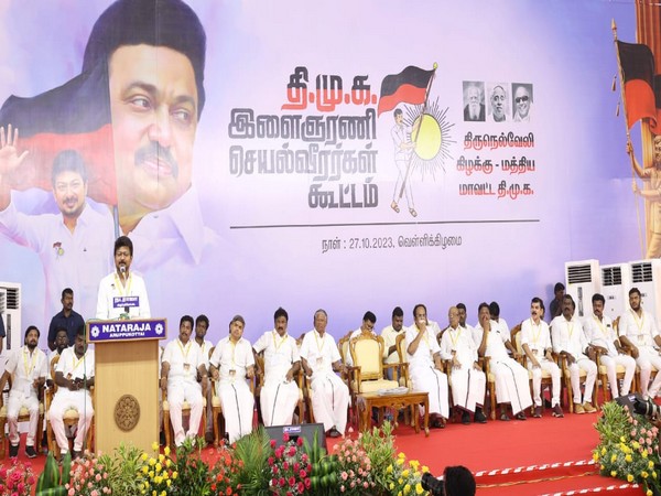 TN: Udhayanidhi Stalin holds meeting to coordinate work for state conference of DMK youth wing (Source X /@Udhaystalin)