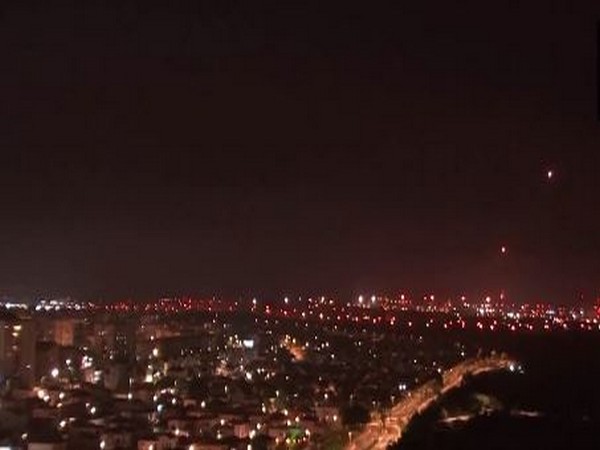 Explosions seen in Gaza skyline (Image Credit: Reuters)