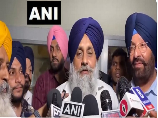 Shiromani Akali Dal President Sukhbir Singh Badal (Photo/ANI)