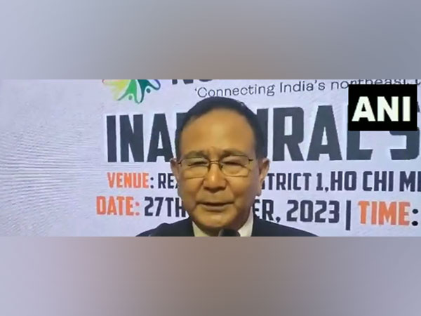 Union Minister of State for External Affairs Rajkumar Ranjan Singh (Photo/ANI)