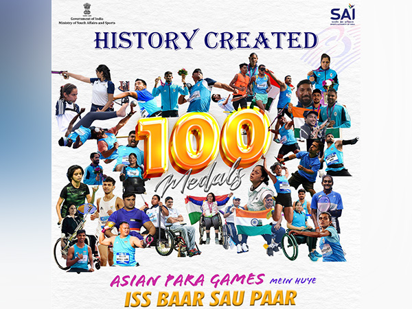 India create history, cross 100 medals at Asian Para Games (Photo: Narendra Modi/ Twitter)
