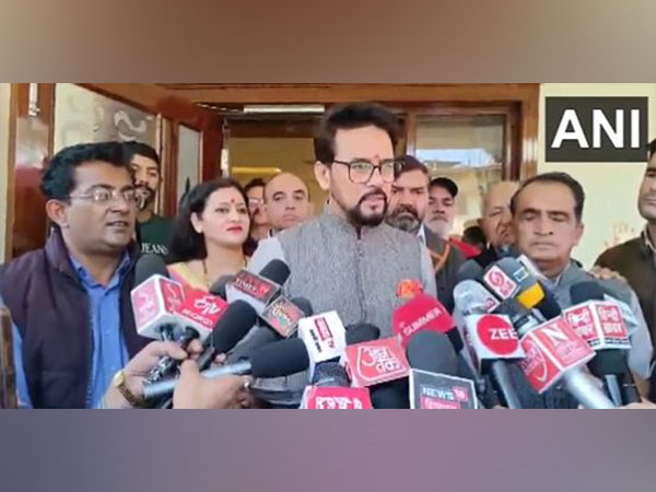 Union Minister Anurag Thakur (Photo/ANI)