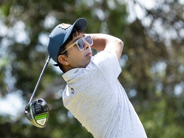 India's Raghav Chugh in action during Asia-Pacific Amateur Championships at Royal Melbourne Golf Club (Image: APGC)