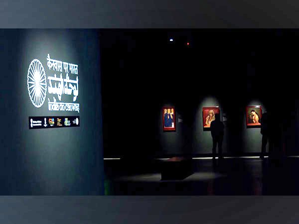 'India on Canvas' gallery in Oman National Museum showcases India's modern art to world (Photo/ANI)