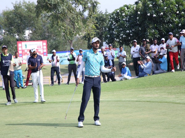 Jairaj Singh Sandhu winning Haryana Open 2023 (Image: PGTI)