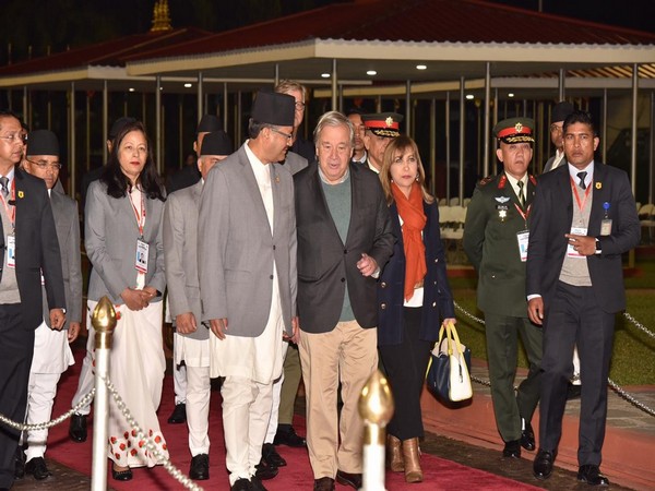 UN Secretary-General Antonio Guterres arrives in Nepal (Image Credit: Nepal's Ministry of Foreign Affairs)