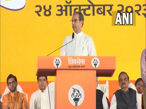 Ex-Maharashtra Chief Minister Uddhav Thackeray (File photo/ANI)