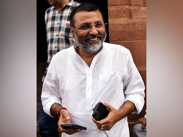 Bharatiya Janata Party (BJP) MP Nishikant Dubey (File Photo/ANI)