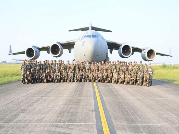 Indian contingent departs for Kazakhstan (Photo/pib)
