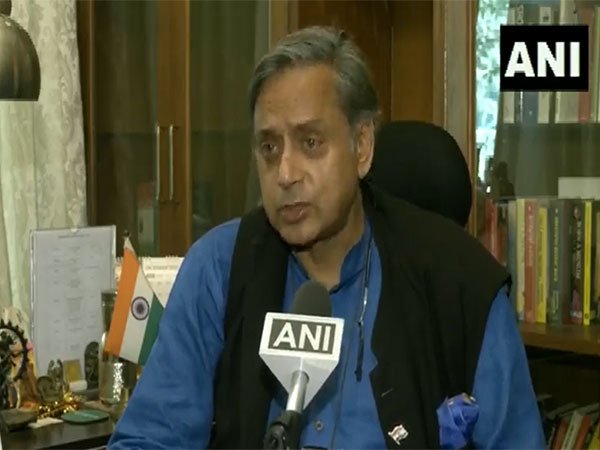 Congress MP Shashi Tharoor (File Photo/ANI)