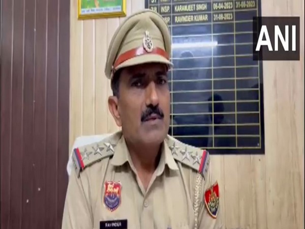 Civil Line Police Station Incharge Ravindra Kumar (Image/ANI)