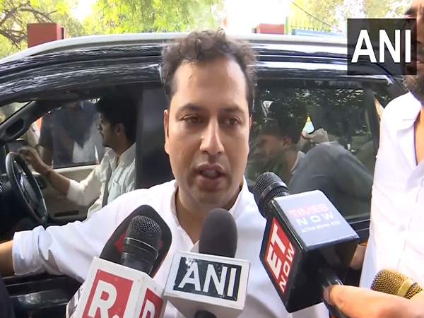 Rajasthan Chief Minister Ashok Gehlot's son Vaibhav Gehlot. (Photo/ANI)