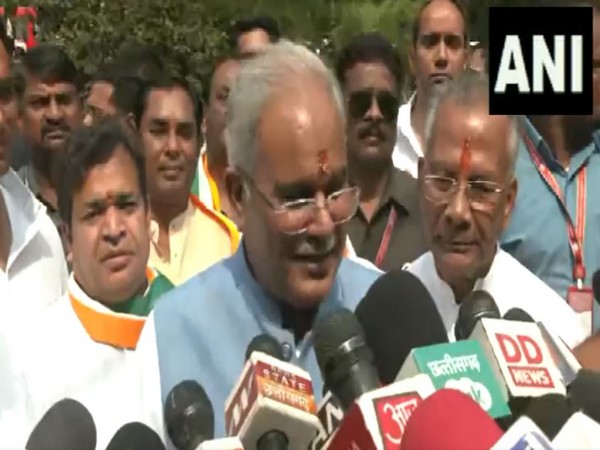 Chhattisgarh Chief Minister Bhupesh Baghel (Photo/ANI)