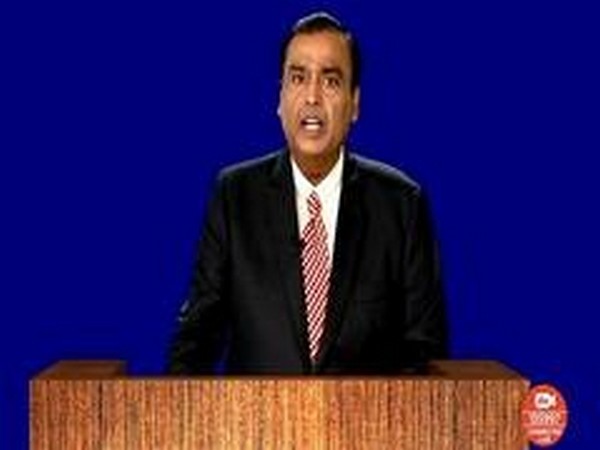 Reliance Industries chairman Mukesh Ambani (Photo/ANI)