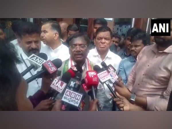 Ex- Telanagana BJP MP Vivek Venkataswamy (Photo/ANI)