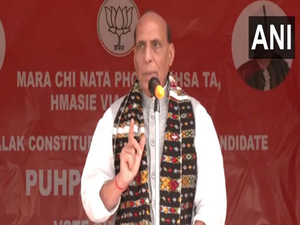 Defence Minister Rajnath Singh (Image/ANI)