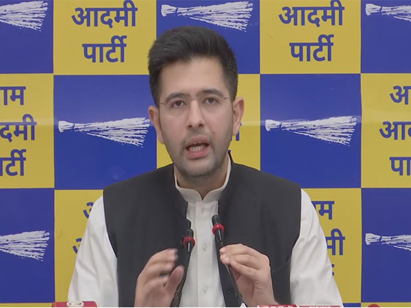 Aam Aadmi Party (AAP) leader Raghav Chadha (Photo/ANI)