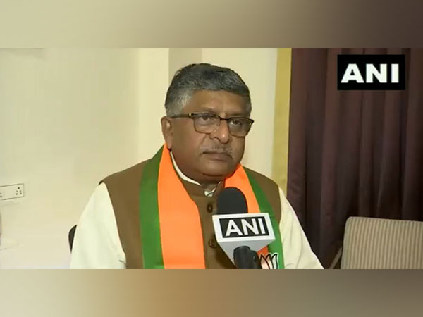 BJP MP Ravi Shankar Prasad (Photo/ANI)