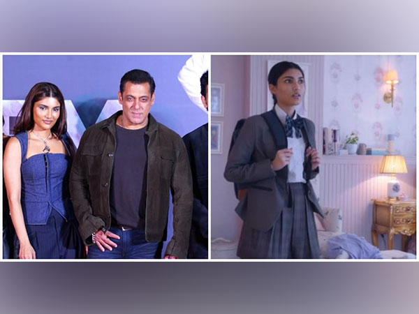 Salman Khan, Alizeh Agnihotri (Image Source: ANI, Instagram)