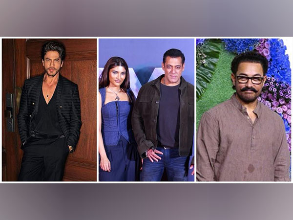 Shah Rukh Khan, Salman Khan, Alizeh Agnihotri, Aamir Khan (Image Source: X, ANI)