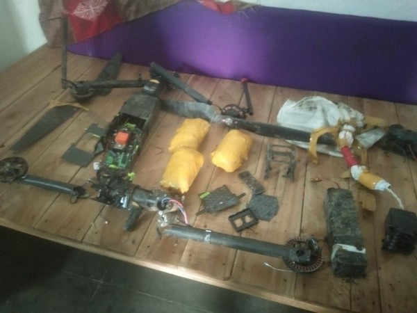 Seized drone and contraband. (Photo: BSF)