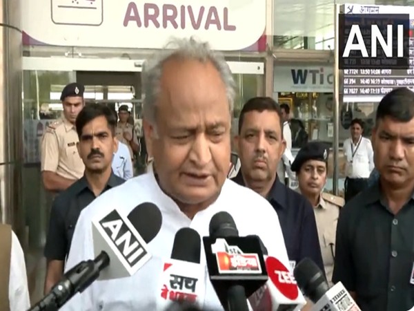 Rajasthan CM Ashok Gehlot (Photo/ANI)
