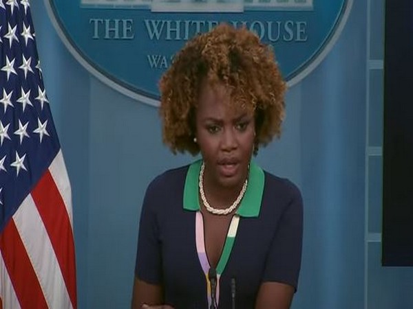 White House Press Secretary Karine Jean-Pierre addressing a media briefing (Photo Credit: YouTube/White House)