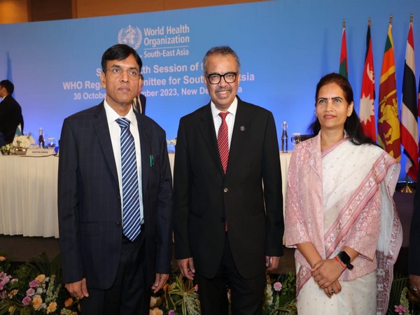 Union Health Minister Mansukh Mandaviya with WHO chief Tedros Adhanom Ghebreyesus (Photo/WHO)