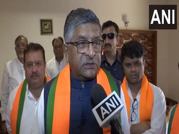 BJP  MP Ravi Shankar Prasad (Photo/ANI)