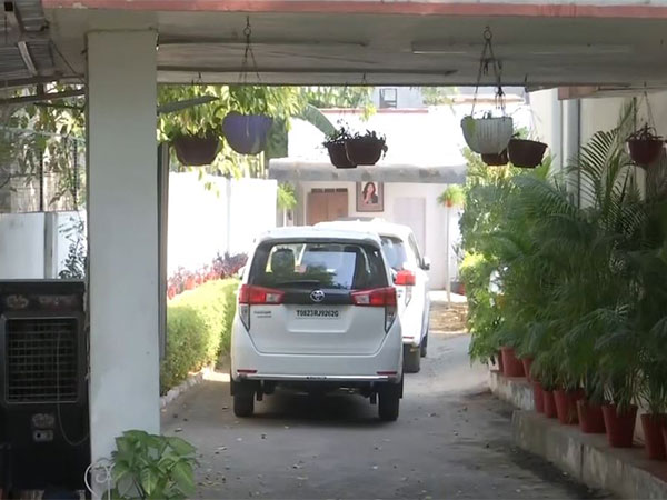 Visuals from the residence of senior IAS officer Subodh Agarwal (Photo/ANI)