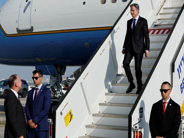 US Secretary of State Antony Blinken arrives in Israel (Image Credit: Reuters)