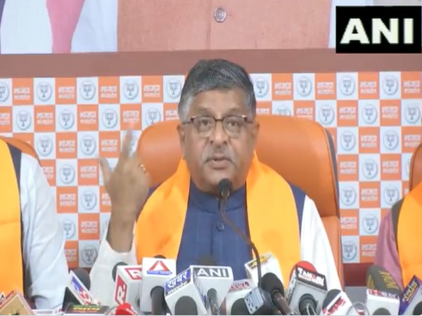 BJP MP Ravi Shankar Prasad (Photo/ANI)