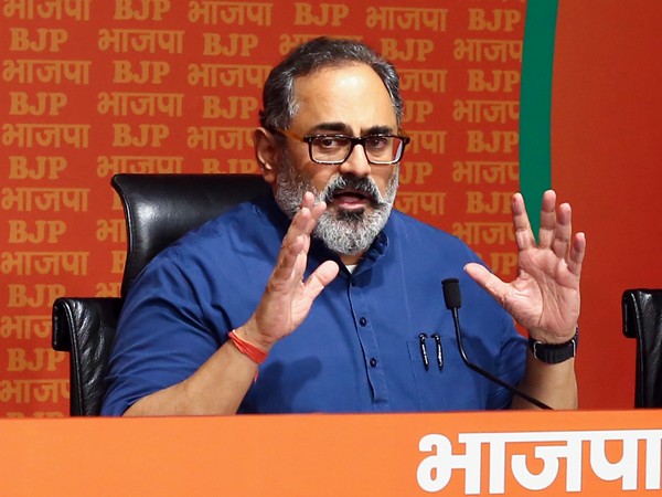 Union Minister of State for Electronics Rajeev Chandrasekhar. (File Photo/ANI)