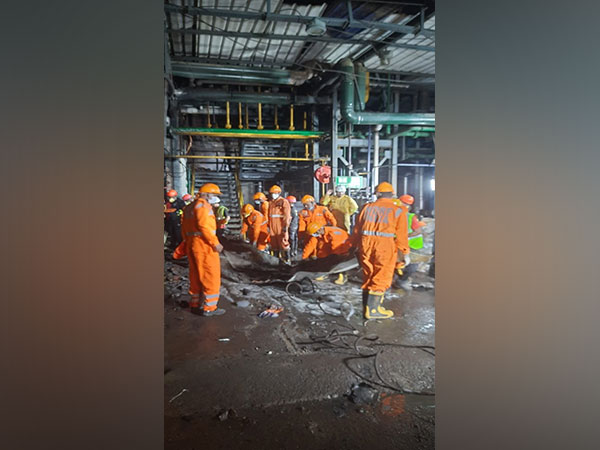 NDRF recovers four bodies in Raigad building explosion (Image/ANI)