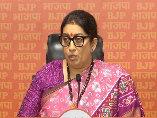 Union Minister Smriti Irani (Photo/ANI)