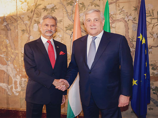 External Affairs Minister S Jaishankar and Italian Deputy PM Antonio Tajani (Photo: X@DrSJaishankar)