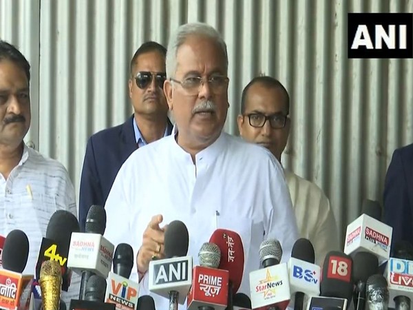 Chhattisgarh Chief Minister Bhupesh Baghel (Photo/ANI)