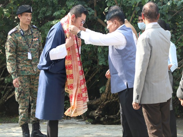 Bhutan King Jigme Khesar Namgyel Wangchuck arrives at IORA Retreat in Kaziranga (Photo/ANI)
