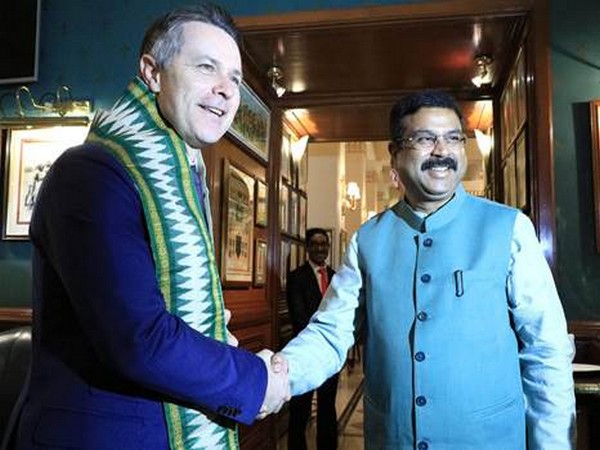 Union Education Minister Dharmendra Pradhan and Australian Education Minister Jason Clare (File Photo)