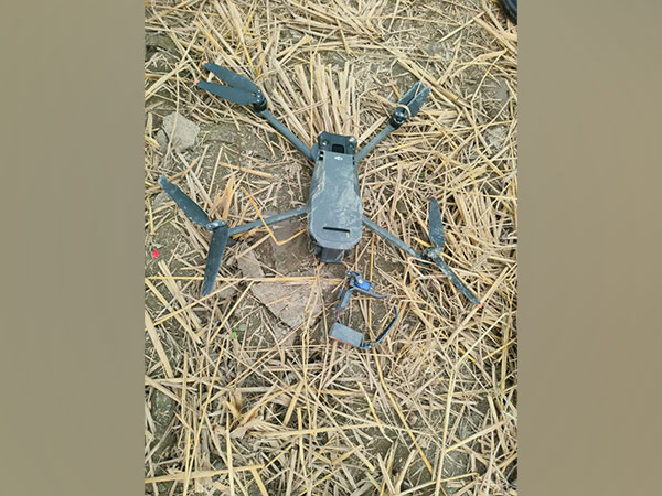 BSF recovers Pakistani drone from Punjab's Firozpur (Photo/ANI)