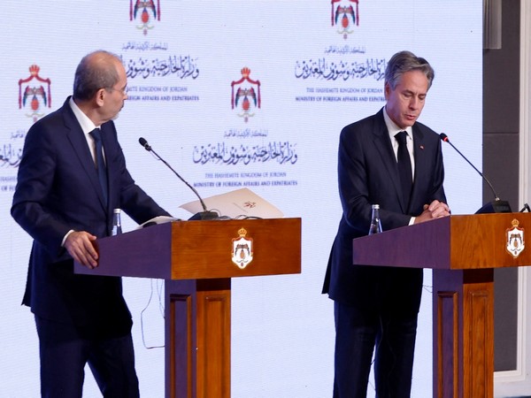U.S. Secretary of State Antony Blinken visits Jordan (Photo Credit: Reuters)