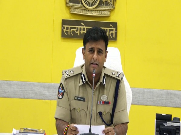 Vijayawada City Police Commissioner, Kanthi Rana Tata (Photo/ANI)